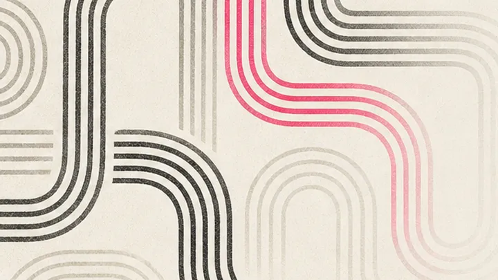 Parable Patterns Pattern 01 — track-loop pattern on ivory