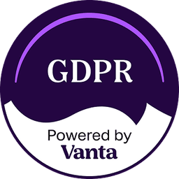 GDPR compliance powered by Vanta