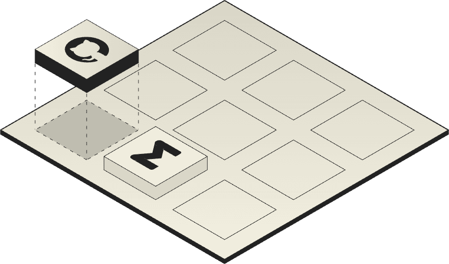 Desktop and code work surfaces connected as provider examples